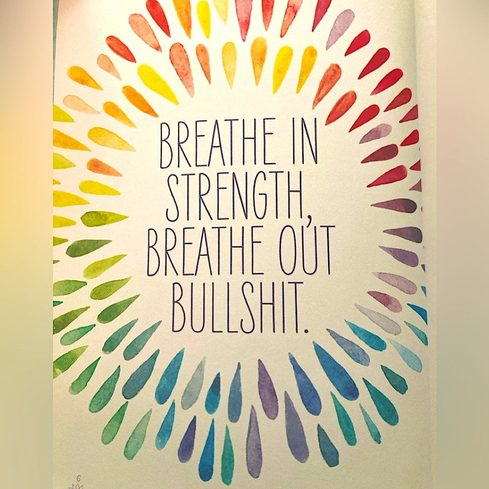 Inspirational Multicolor Wall Art NOT FOR SALE